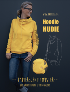 Prülla hat nicht nur Etiketten: Papierschnitt Hoodie Hudie